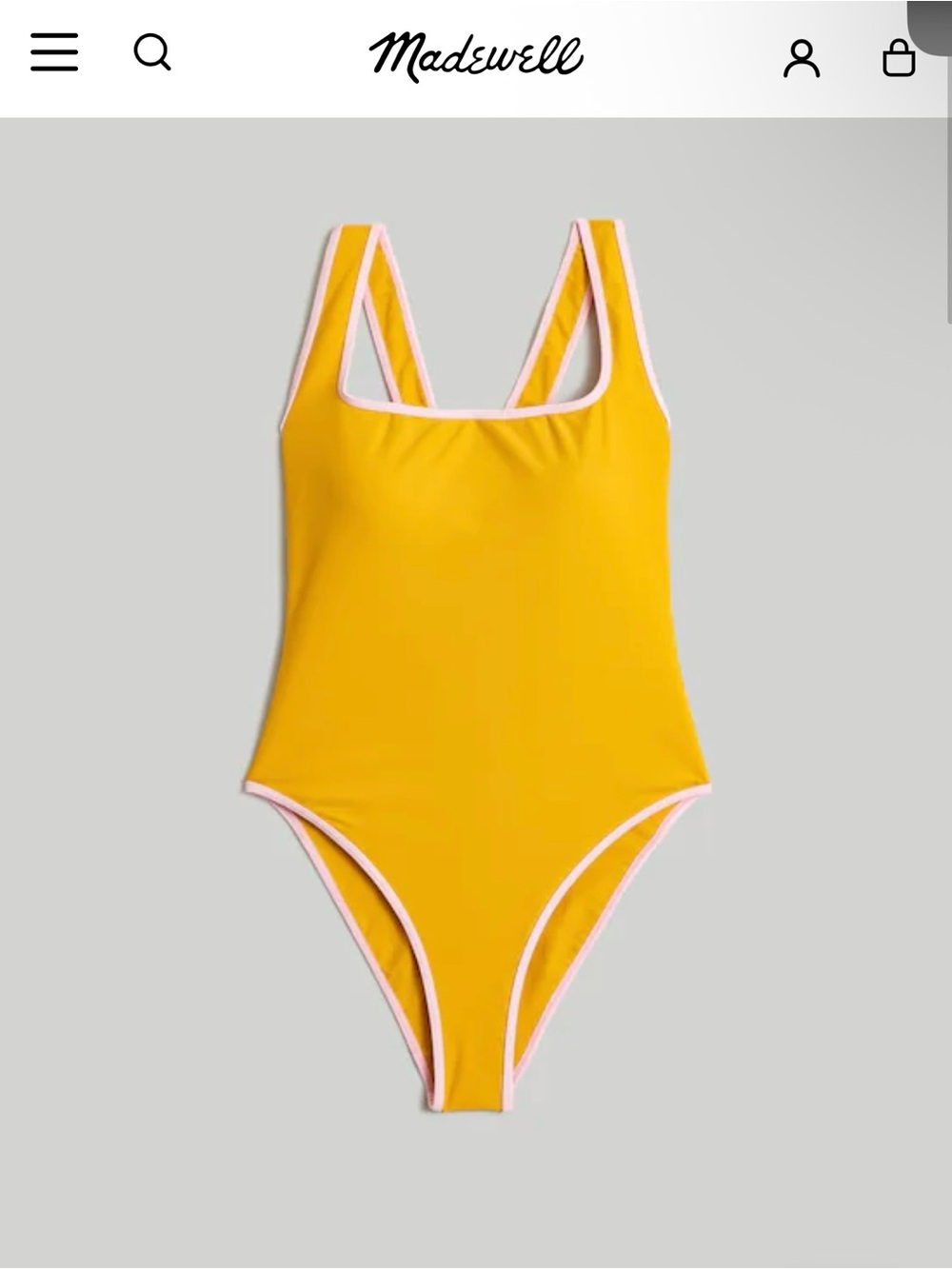 Madewell x OOKIOH Savannah One-Piece Swimsuit
